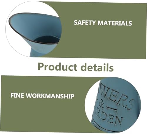 STOBAZA Antique Iron Flower Arranging Pot Decorative Vase for Dried Flowers