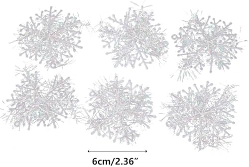 Christmas Snowflake String Decoration for Tree