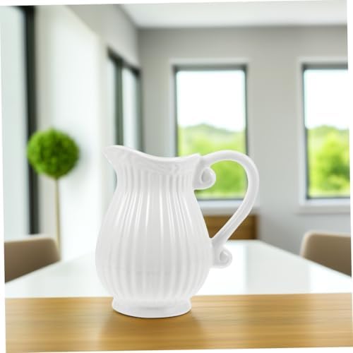 STOBAZA Ceramic Pitcher Vase for Home Decor 1