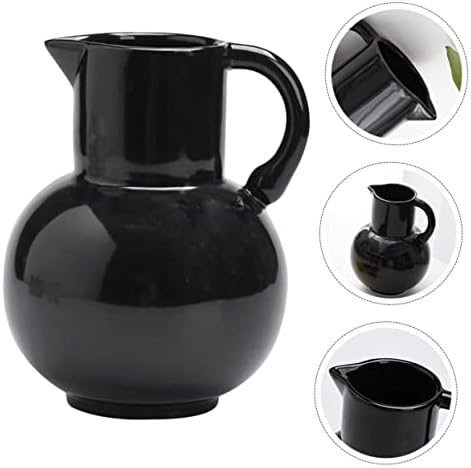 STOBAZA Ceramic Pitcher Vase for Home Decor