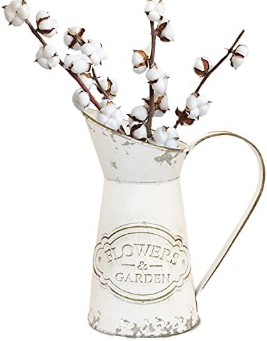 Soyizom Shabby Chic White Jug Vase 87H