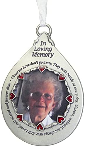Cathedral Art Memorial Photo Frame Ornament - 1 12 Inch In Loving Memory Christmas Decor by Abbey CA Gift