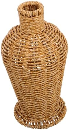 Modern Floral Vase Imitation Rattan Wedding Centerpiece