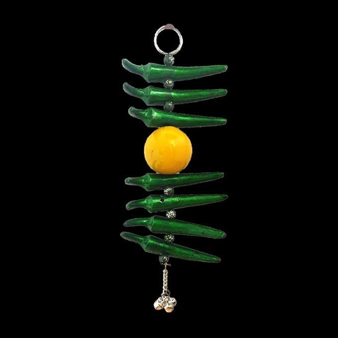 Lemon and Chillies Evil Eye Protection Charm Pack of 2