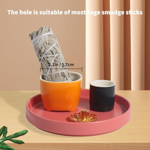 4 in 1 Ceramic Incense Holder for Yoga and Meditation