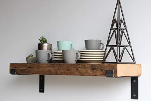 Urban Legacy Reclaimed Barn Beam Deep Shelves Set of 2