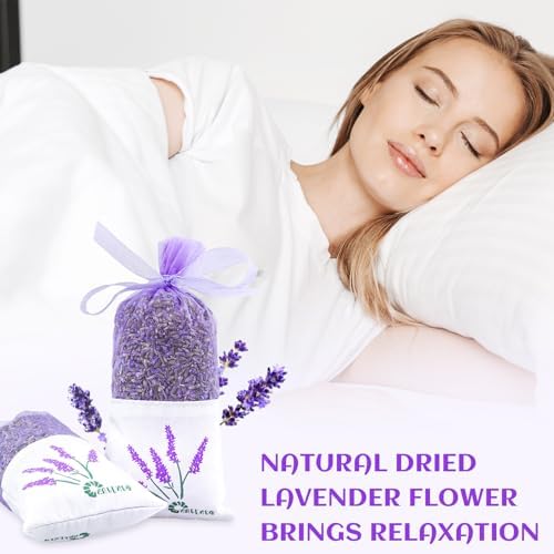 6-Pack Lavender Scent Sachet Bags for Home Use
