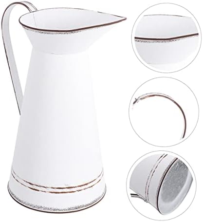 Vintage Metal Flower Pot Set for Home Office Wedding Decor