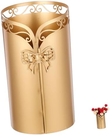 Rustic Flower Bucket Vintage Decor Vase for Home