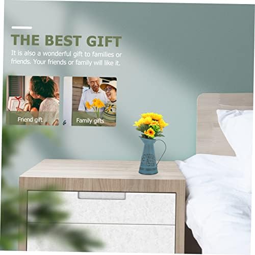 STOBAZA Antique Iron Flower Arranging Pot Decorative Vase for Dried Flowers