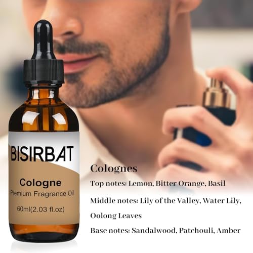 BISIRBAT Mens Fragrance Oil Set 60mlx2 1