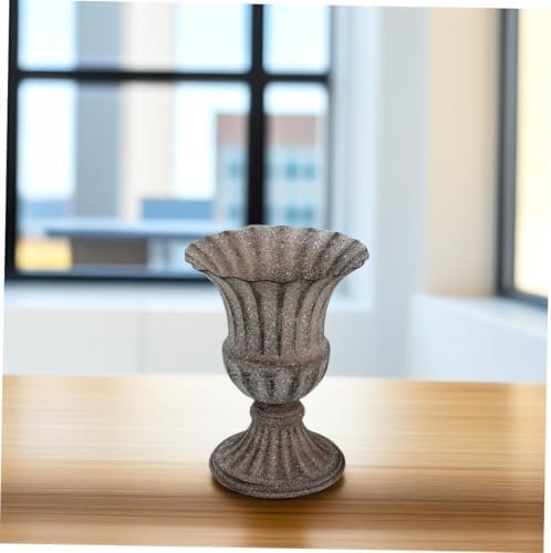 Vintage Metal Flower Vase for Home Decor and Wedding Centerpieces