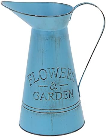 Yardwe Antique Flower Vase for Home Office Decor