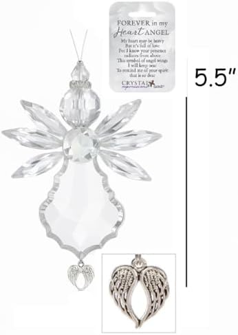 Personalized Guardian Angel Acrylic Suncatcher Ornament