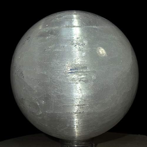 HQRP 59mm Selenite Sphere with Stand
