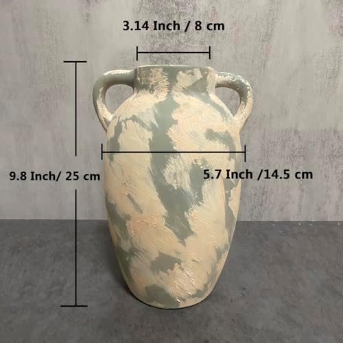 Rustic Ceramic Farmhouse Vase 98 Inch