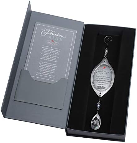 Celebration of Life Sympathy Gift with Crystal Ornament