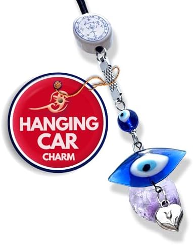 Archangel Michael Amulet Evil Eye Car Charm