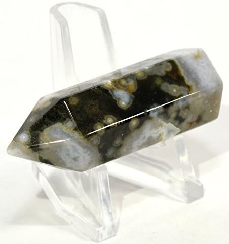 HQRP Ocean Jasper Point 47mm Multicolor Crystal Stick