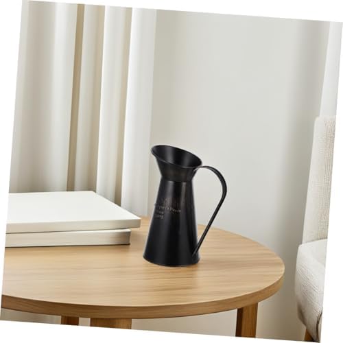 DOITOOL Rustic Shabby Chic Black Metal Vase