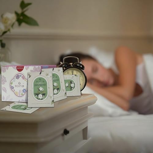 12 Pack Jasmine Scented Sachets for Drawer and Closet