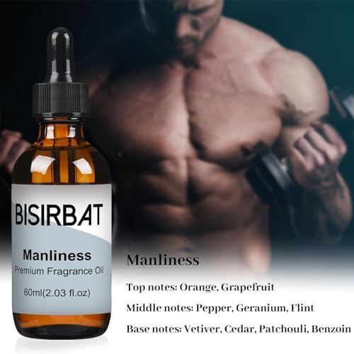 BISIRBAT Mens Fragrance Oil Set 60mlx2 1