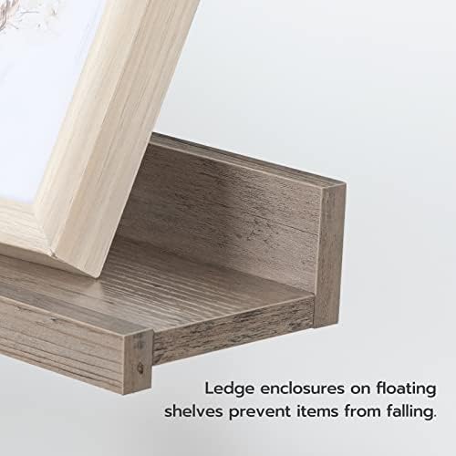 HOOBRO Floating Shelves Set of 3 for Home Office Decor