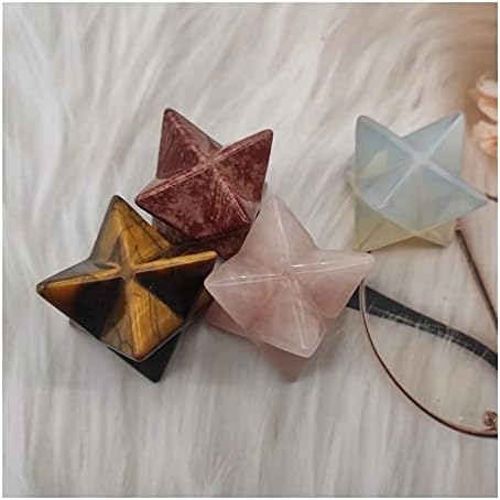 Merkaba Natural Stone for DIY Jewelry and Energy Protection