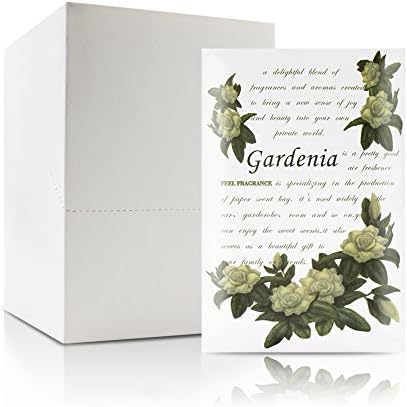 Gardenia Scented Sachet - Pack of 12 for Drawers and Closets