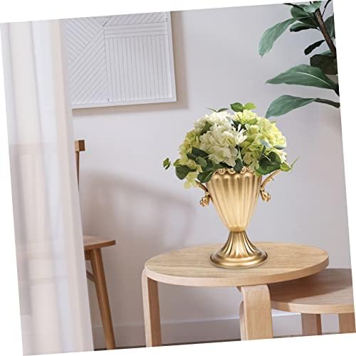 Vintage Iron Flower Pot Retro Vase for Home Decor