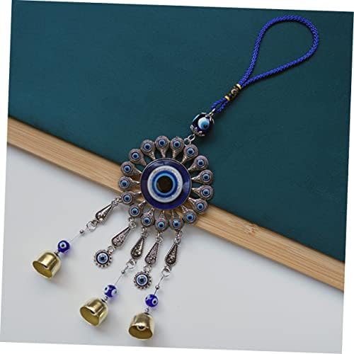 Yardenfun Evil Eye Car Hanging Decor Wind Chime