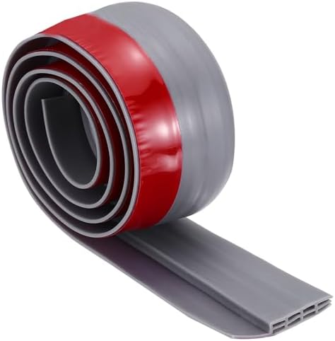 PATIKIL Door Draft Stopper 33FT Silicone Weather Stripping Seal Gray