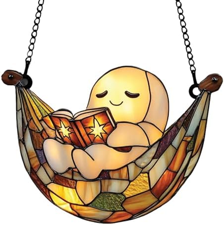 2025 Cute Ghost Reading Book Ornament