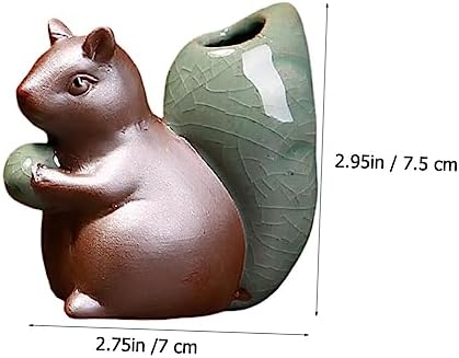 Retro Mini Ceramic Vase for Home Office Decor 1