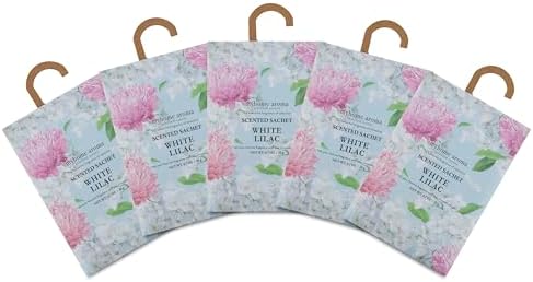 3 Packs of 5pc Fragrance Sachets with Hanger