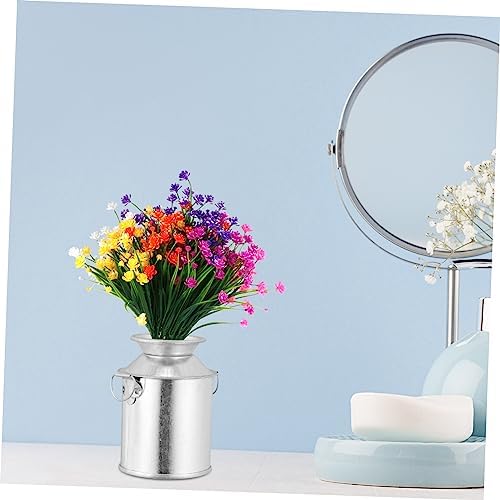 3pcs Retro Iron Flowerpot Cottage Decor Vintage Flower Bucket for Potted Plants 1