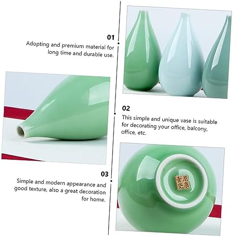 VINTORKY Ceramic Vase for Flower Arrangement and Home Decor
