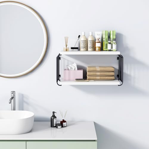 Modern Floating Nightstand Shelves for Bedroom and Living Room