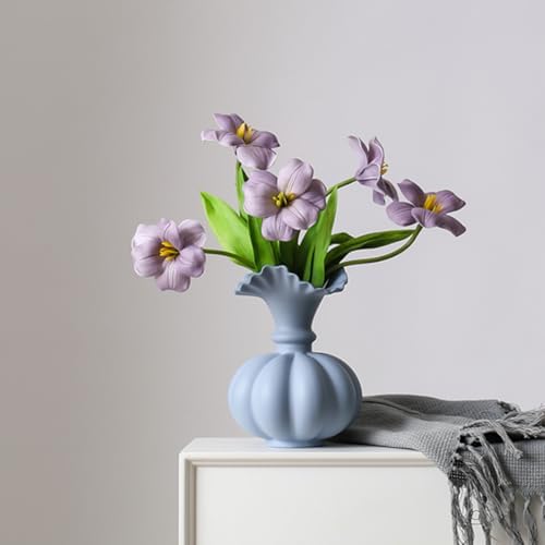 Ceramic Pumpkin Vase for Home Decor