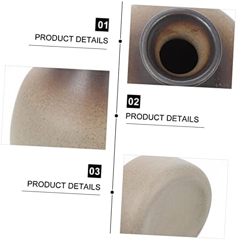 Stobaza Mini Flower Vase Retro Ceramic Design for Home Office and Special Occasions