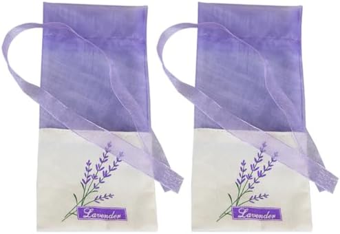 75 Pcs Lavender Scent Drawstring Jewelry Bags