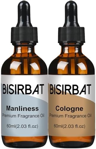 BISIRBAT Mens Fragrance Oil Set 60mlx2 1