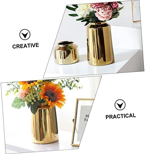 STOBAZA Simple Ceramic Flower Vase for Home Decor