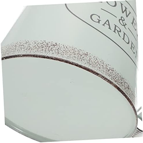 Vintage Iron Flower Pot Wide Mouth Decorative Vase