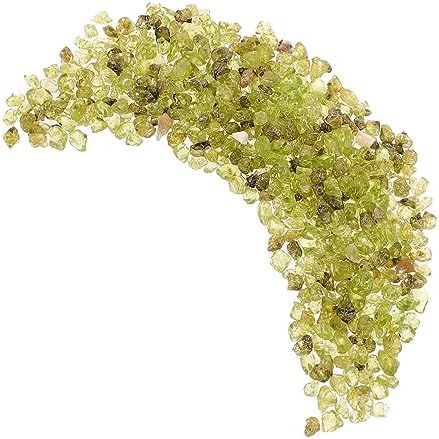 BESPORTBLE Natural Olivine Raw Stones for Aquarium and Terrarium Decor