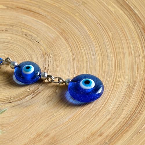 BCS Blue Evil Eye Charm Car Hanging Ornament