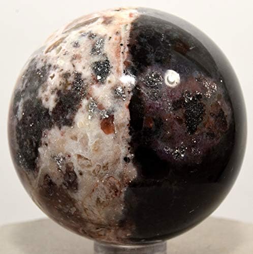 HQRP 2 Inch Agate Sphere Decorative Stone with Stand