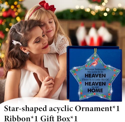 Memorial Cardinal Ornament for Loss of Loved One