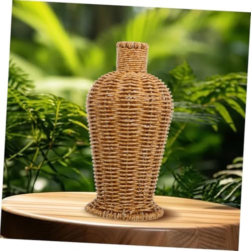 Modern Floral Vase Imitation Rattan Wedding Centerpiece