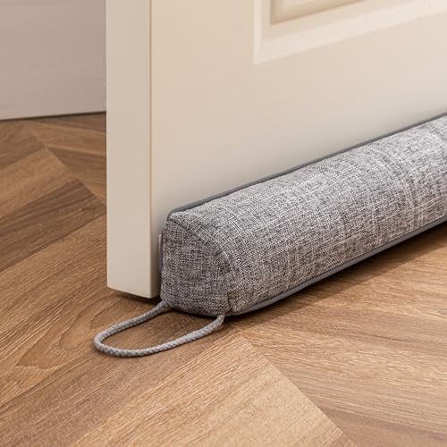 Habibee 36 Inch Door Draft Stopper Gray